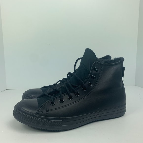 Converse Chuck Taylor All Star Winter Gore-Tex 165935C GTX Triple Blackout Boots - Picture 5 of 11